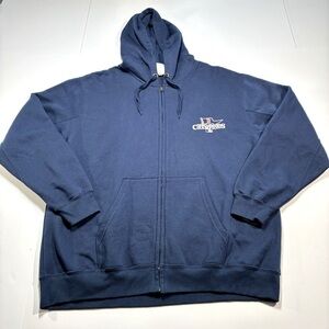 Majestic Vtg Boston Red Sox 2013 World Series Full Zip Jacket Blue Size Mens XL